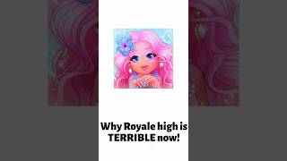 Why Royale High is TERRIBLE NOW fyp shorts dresstoimpress royalehigh robloxdrama roblox [upl. by Phillis]