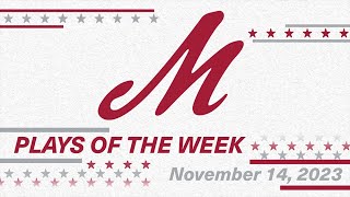 Muhlenberg College Plays of the Week November 14 2023 [upl. by Utir]