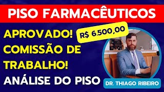 Piso Salarial Farmacêuticos  R 650000  APROVADO em Comissão da Câmara  PL 15592021 [upl. by Lena]