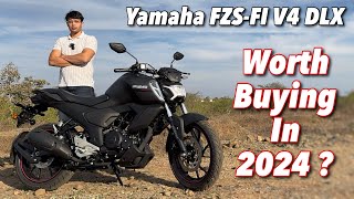 2024 Yamaha FZSFI V4 DLX Review  Yamaha Please Upgrade It [upl. by Sudhir]