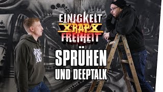 Graffiti und Deeptalk  quotDu willst nur allen gefallenquot  Hubi im Kreuzfeuer [upl. by Herates]