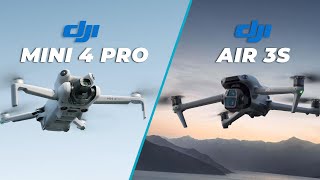 DJI Air 3S vs Mini 4 Pro  To Which You Should Invest [upl. by Allekram]