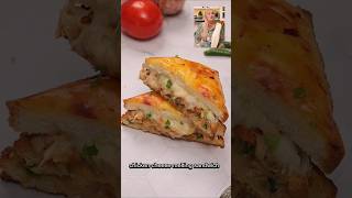 👆Watch full recipe Chicken Cheese Melting Sandwich [upl. by Enamart409]