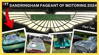 Sandringham Pageant of Motoring 2024  Aston Martin Edition Part 2 [upl. by Olmstead84]