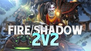 Rank 1 Fire Mage Shadow Priest 2v2 Arena 547 [upl. by Ennairam]