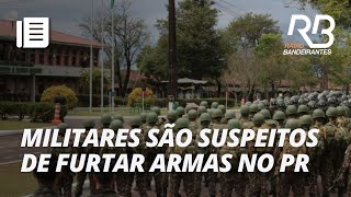 Militares do Exército são suspeitos de furtar pistolas de batalhão [upl. by Healy]