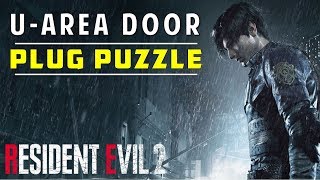 How to Solve the Chess Plug Puzzle amp Open the UArea Door in Sewers to Save Ada  Resident Evil 2 [upl. by Asuncion]