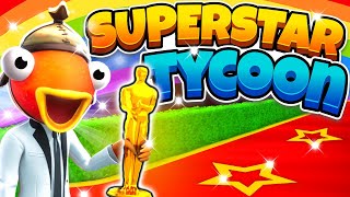 GUIDE SUPERSTAR TYCOON MAP FORTNITE  CODE XP BOOST RECRUIT NPC ALL 5 RAINBOW CELLS KING REBIRTH [upl. by Neelloj]