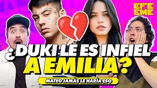 ¿DUKI LE ES INFIEL A EMILIA  EFE EME [upl. by Elah]