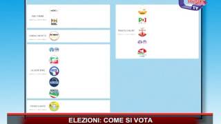 ELEZIONI COME SI VOTA [upl. by Ameyn855]