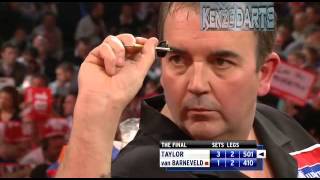 PDC World Darts Championships 2009  Final  Taylor VS van Barneveld [upl. by Shurlock]