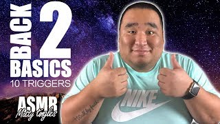 ASMR Back 2 Basics 10 Triggers  MattyTingles [upl. by Burger720]