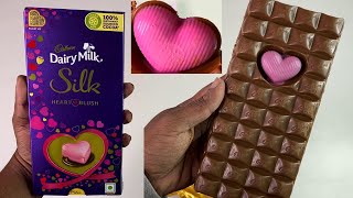 Cadbury Dairy Milk Silk and Blush Heart Big Pack Unboxing Ibibna [upl. by Bergren]