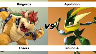 Prison Break 24 Losers Round 4  Kingoros Bowser vs Apolotion Greninja [upl. by Elodea]