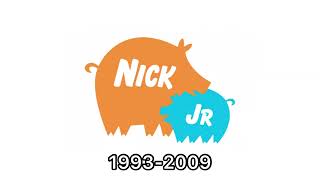 Nick Jr historical logos [upl. by Rubio83]