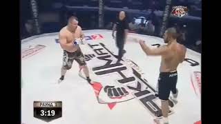 Kyokushin Karate Lechi Kurbanov vs MMA Travis Fulton  MMA Rules [upl. by Itra455]