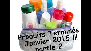 Produits Terminés Janvier 2015 partie 2 [upl. by Ibby162]