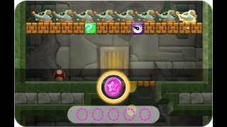 Super Mario RunWorld Star7 Scaredy Rat Race pink coin run [upl. by Roseanne]