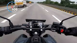 Yamaha FZS V4 TOP SPEED  True GPS Speed amp Speedo Error [upl. by Skricki]