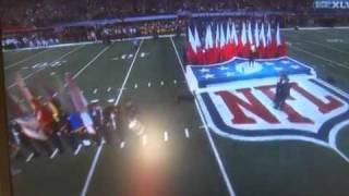 Christina Aguilera Botches National Anthem [upl. by Ocirederf]