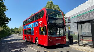 Full Route Visual  U4 Uxbridge to Hayes Prologis Park TE1742  SN09CFX [upl. by Innavoig]