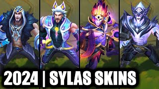 ALL SYLAS SKINS SPOTLIGHT 2024  League of Legends [upl. by Aylmar]