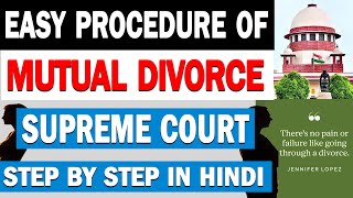 Mutual Divorce Process in India  Child Custody  Documents  Fees  Alimony  Time  Petition [upl. by Adnohser]