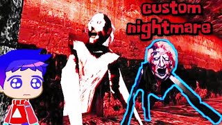 granny custom nightmare gameplay español [upl. by Innavoij]