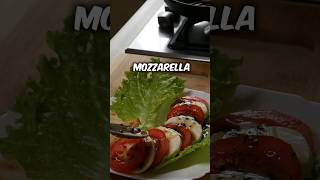 Caprese Salad from JoJo Bizarre Adventure 🍅🥬 anime animefood jojo [upl. by Barra]