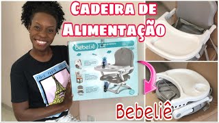 RESENHA CADEIRA DE ALIMENTAÇÃO PORTÁTIL BEBELIÊ  Kipreta [upl. by Akemhs]