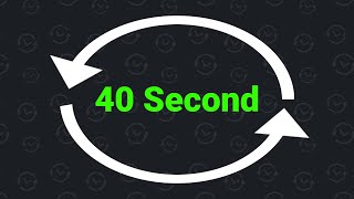 40 Second Interval Timer [upl. by Acul344]