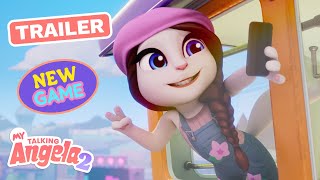 ✨ My Talking Angela 2 ✨Start Your Brand New BFF Adventure Official Launch Trailer [upl. by Vtarj]