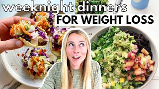 These 10 Minute Dinners Will Change Your Life  Healthy Dinner Ideas For Weight Loss [upl. by Ainotahs]