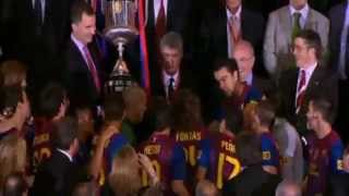 Athletic Bilbao vs Barcelona 03 All Goals amp Highlights Copa del Rey amp Trophy Celebration 25052012 [upl. by Tnek]