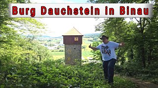 Burg Dauchstein in Binau BadenWürttemberg Nähe Mosbach unterwegs mit Justus König JK [upl. by Anivel697]