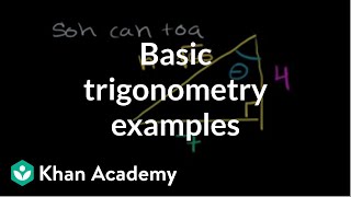 Basic trigonometry II  Basic trigonometry  Trigonometry  Khan Academy [upl. by Amadeus]