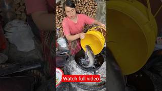 Amazing fish cooking tiktok viralvideo shorts cooking [upl. by Euqinor]