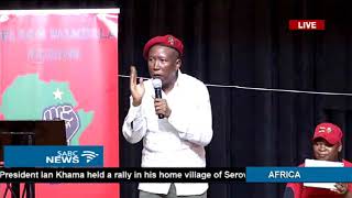 Julius Malema full speech in N Mandela Bay rally [upl. by Emyaj]