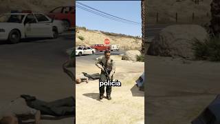 NUNCA AYUDES a CRIMINALES en GTA 5 gta shorts [upl. by Janel]