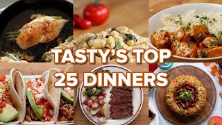 25 Amazing Dinners From Tasty [upl. by Eatnad590]