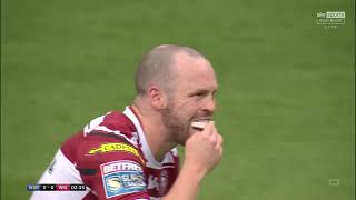 Warrington Wolves vs Wigan Warriors  Full Match Rugby  Betfred Super League 2024 [upl. by Beekman567]