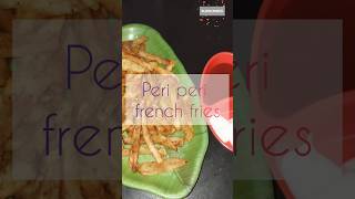 Peri peri french fries  youtubeshorts food frenchfries shorts [upl. by Wilson]