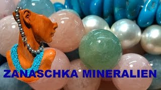 Zanaschka Mineralien stellt sich vor  Schmuck amp Mineralien [upl. by Flora]