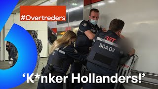 BRUTALE en PROVOCERENDE jongen BLIJFT BELEDIGEN  Overtreders [upl. by Egin]