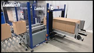 Lantech C300 Case Erector  Box Automation  Macfarlane Packaging [upl. by Kaylyn]