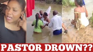 Woman Save Pastor Drown  Baptism Gone Wrong [upl. by Ynafets]