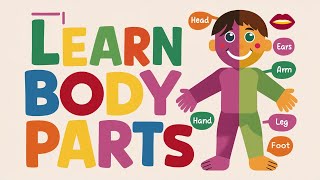 Body Parts for Kids Learning  Human Body Parts for Kids  Curious Minds TV [upl. by Compte916]