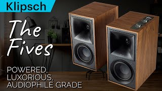 Klipsch The Fives Powered shelf speakers of the flagship Heritage family [upl. by O'Connell542]