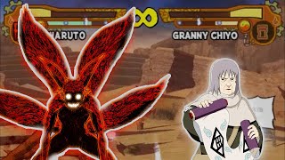 Naruto Jinchuriki Form Vs Chiyo Puppet Technique  Naruto Shippuden Ultimate Ninja 5 [upl. by Cath470]