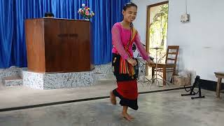 Swrgai Jigina Rabha gospels dance videoTorali Rabha RBCYF foundation day program [upl. by Yadsendew]